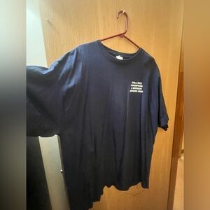 Navy Blue Graphic Dart T-Shirt